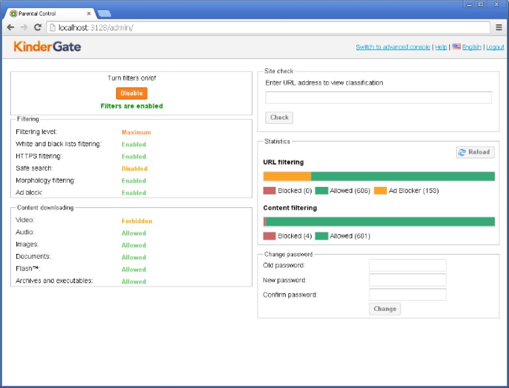 KinderGate Parental Control 3.1 (Shareware 79.36Mb)