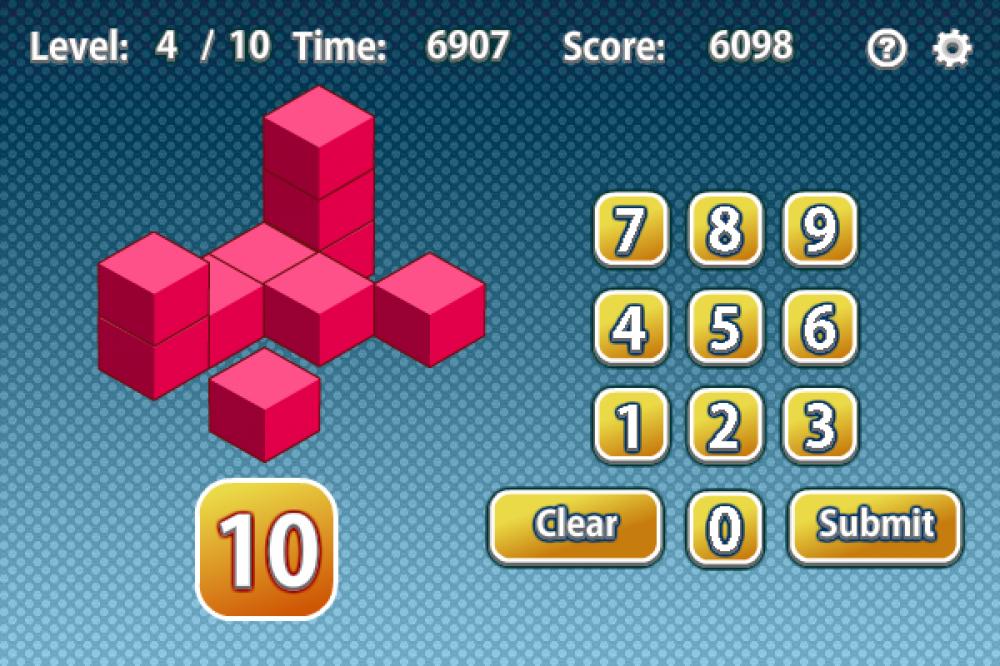 Count the Cubes 1.4.2 (Freeware 0.29Mb)