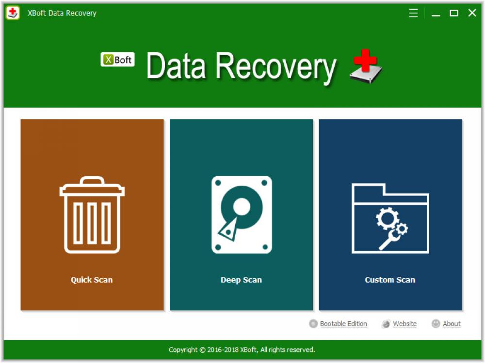 XBoft Data Recovery 2.2 (Shareware 5.50Mb)