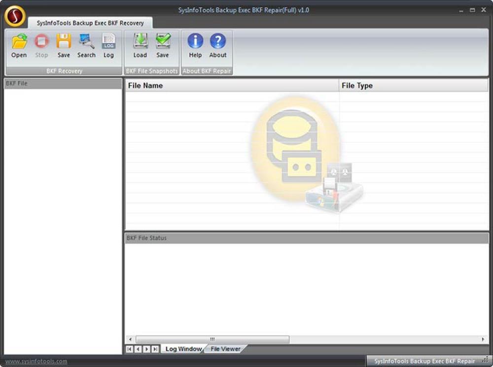 SysInfoTools Backup Exec BKF Repair 1 (Shareware 3.51Mb)