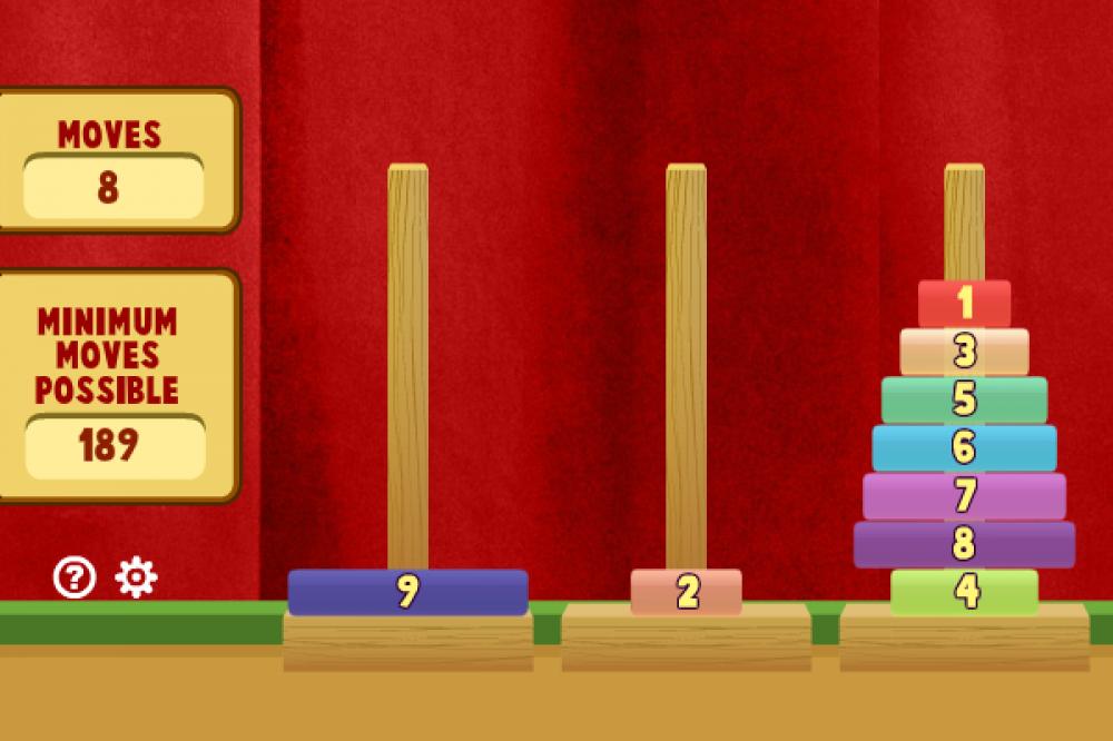 Tower of Hanoi II 1.0.0 (Freeware 0.64Mb)