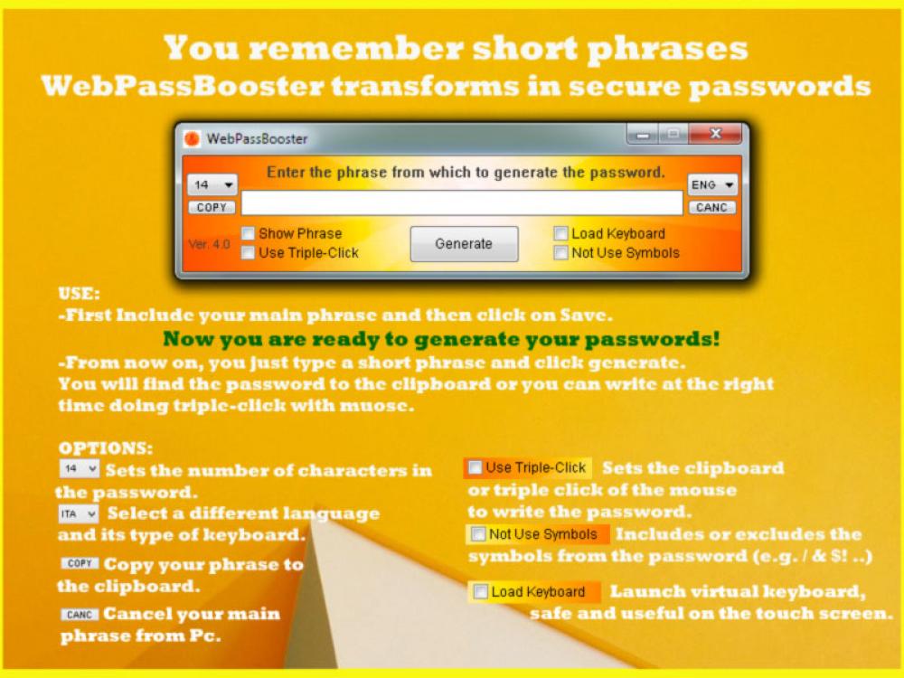 WebPassBooster 4.0.0.7 (Freeware 0.71Mb)