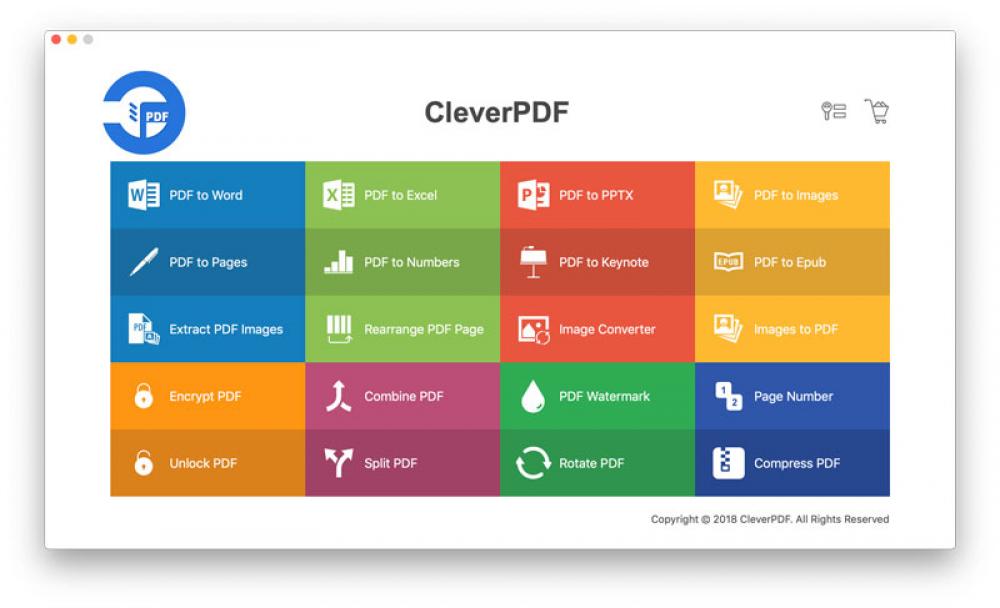 CleverPDF for Mac 3.0.4 (Shareware 36.69Mb)