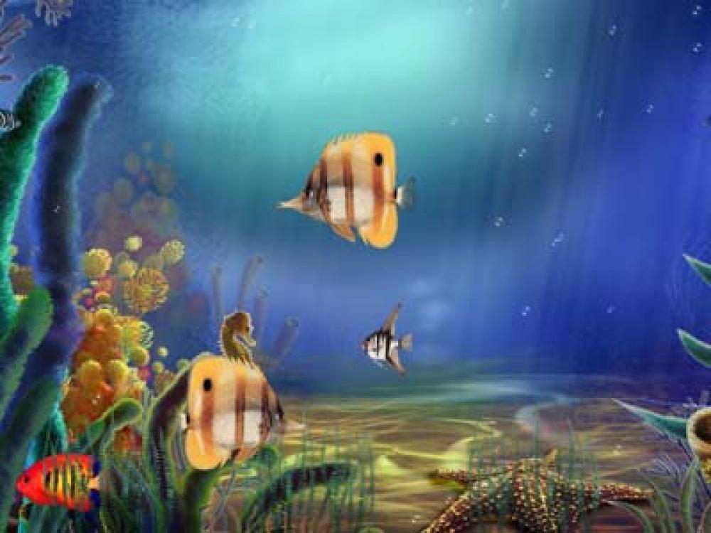 Animated Aquarium Screensaver 1.0 (Freeware 5.62Mb)