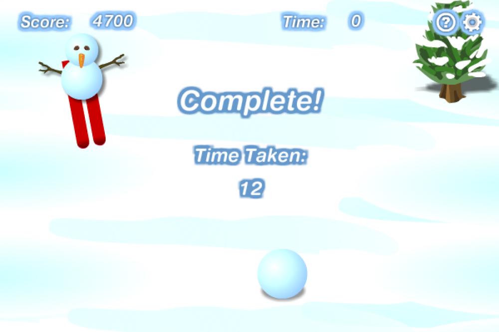 Snowman Skiing 1.5.1 (Freeware 0.26Mb)