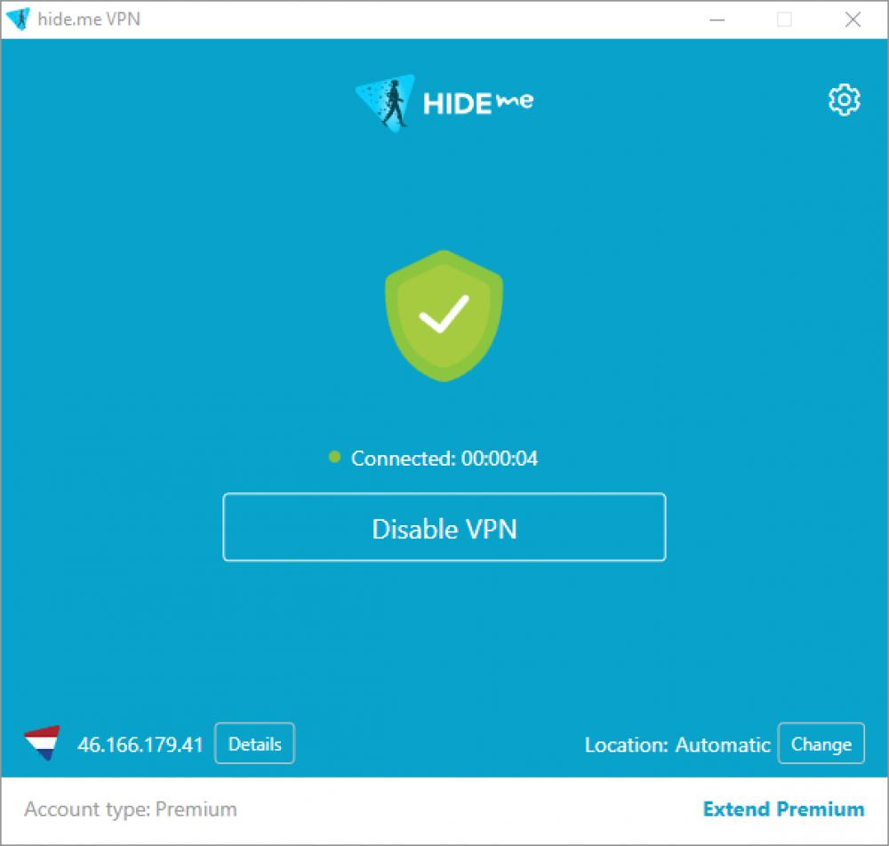 hide.me VPN for Windows 3.2.1 (Freeware 5.81Mb)
