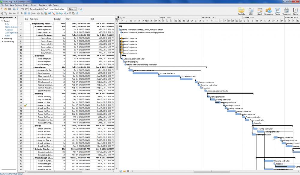 RationalPlan Multi Project 6.1 (Shareware 113.23Mb)