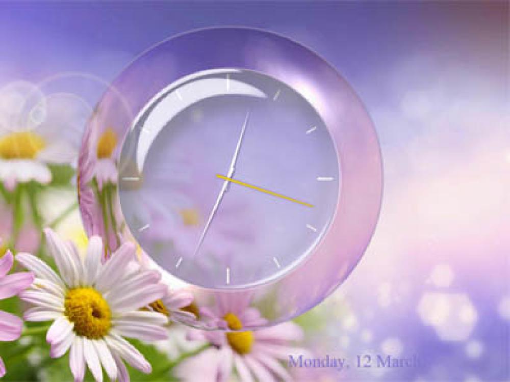 Enchanting Clock Screensaver 2.0 (Freeware 14.74Mb)