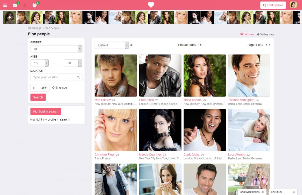 Dating Pro Template 2017.7 (Shareware 122.00Mb)
