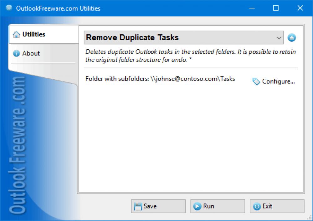 Remove Duplicate Tasks 4.11 (Freeware 0.31Mb)