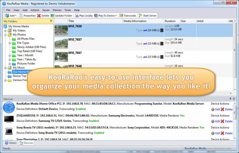 KooRaRoo Media Free 2.3.0 (Freeware 18.58Mb)