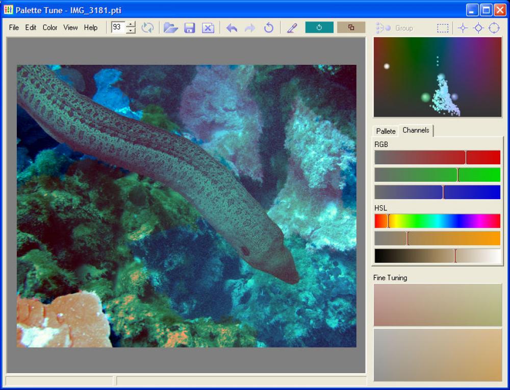 Palette Tune Lite 1.7 (Freeware 2.03Mb)