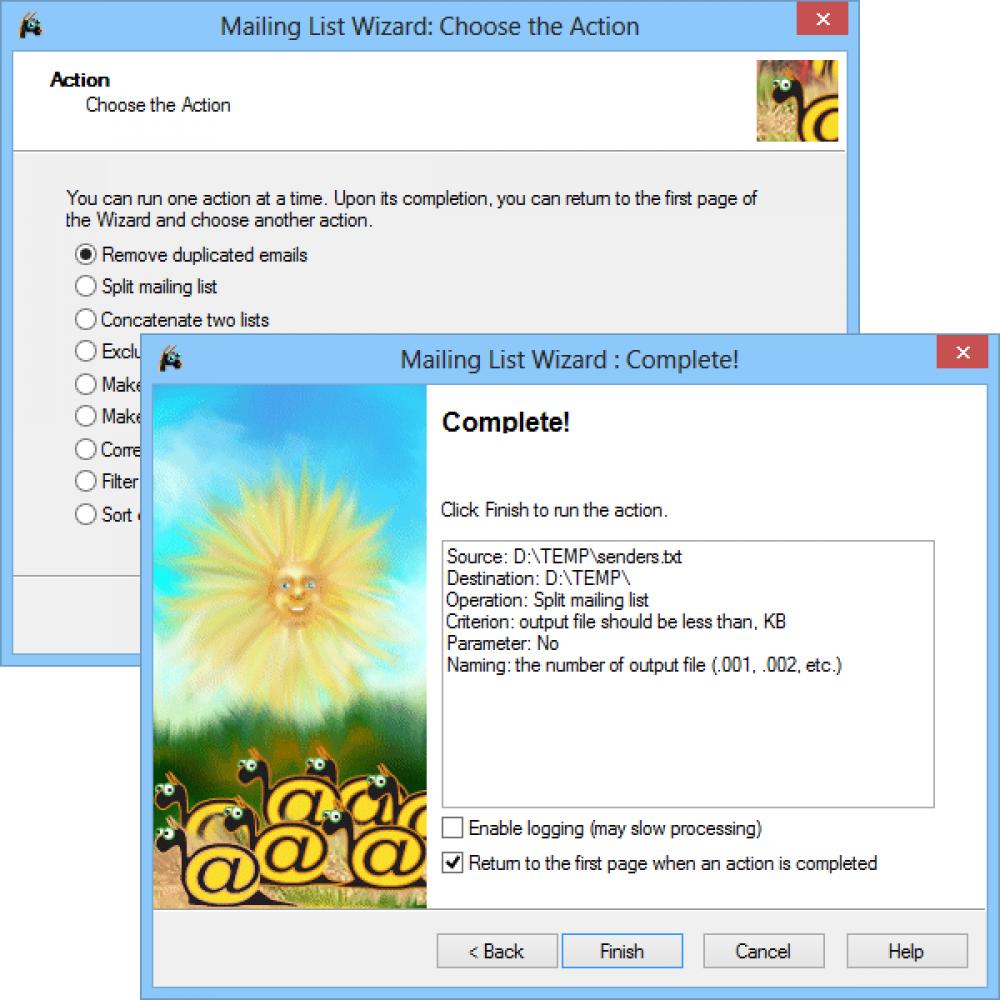 Mailing List Wizard 3.1 (Shareware 20.84Mb)