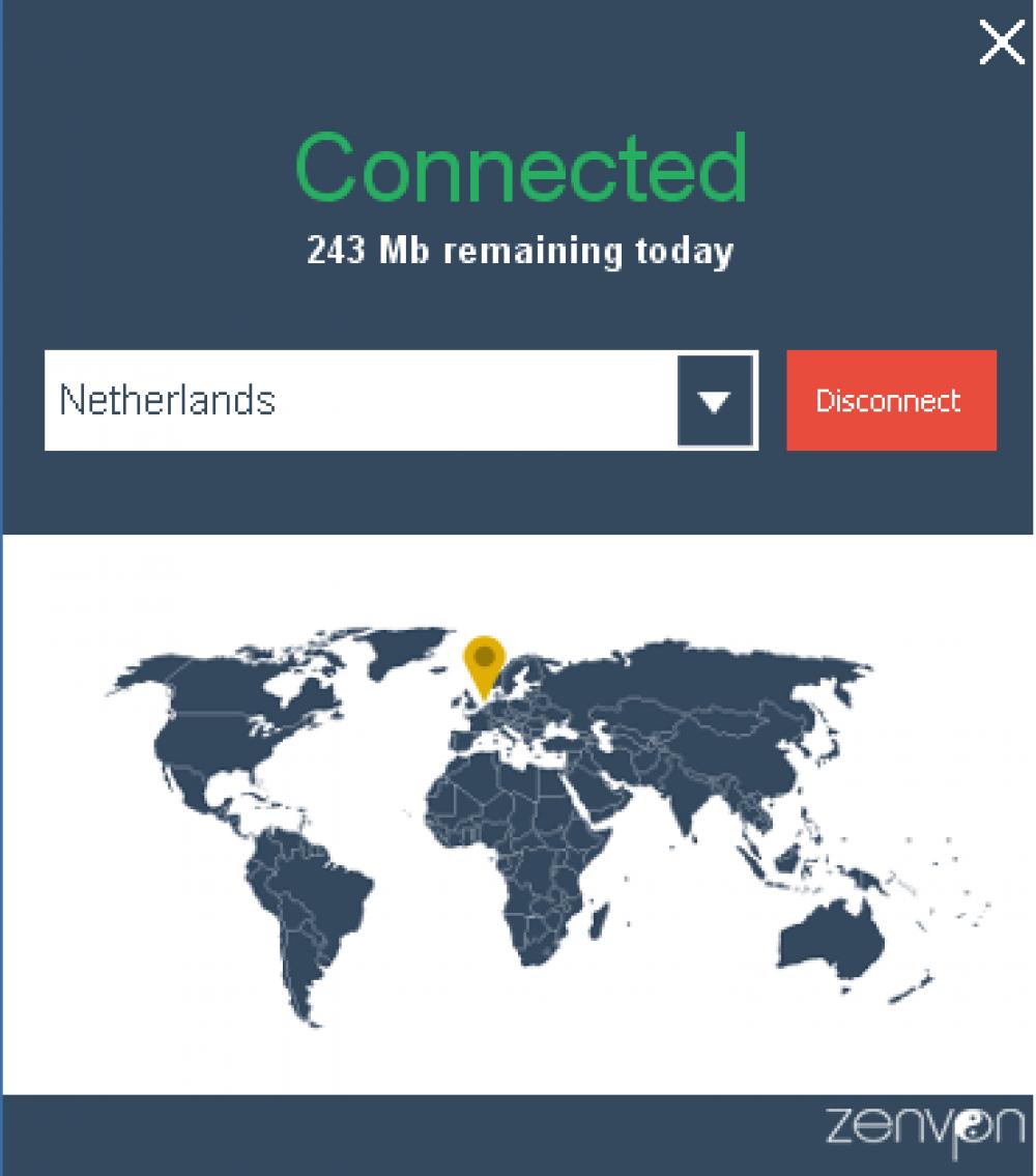 ZenVPN 2.0.5 (Freeware 10.08Mb)