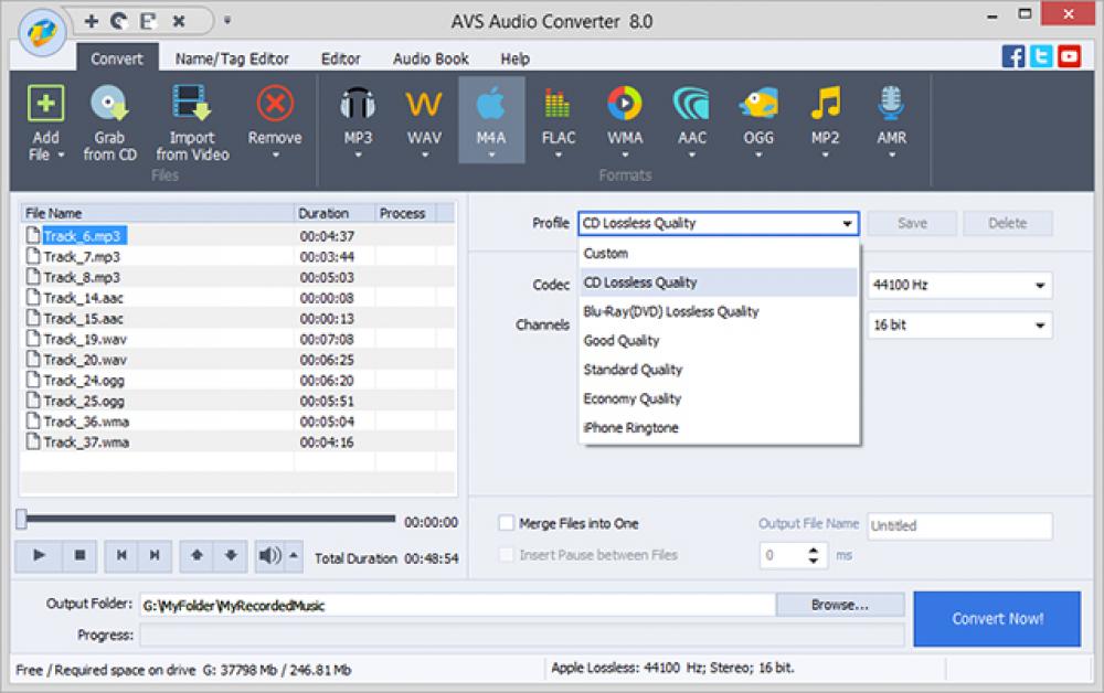 AVS Audio Converter 8.5.1.584 (Shareware 33.07Mb)