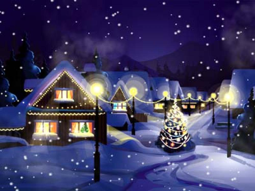 Christmas Snowfall Screensaver 1.0 (Freeware 2.79Mb)