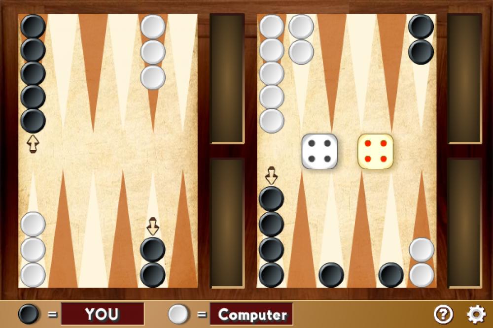 Backgammon 1.3.3 (Freeware 0.29Mb)