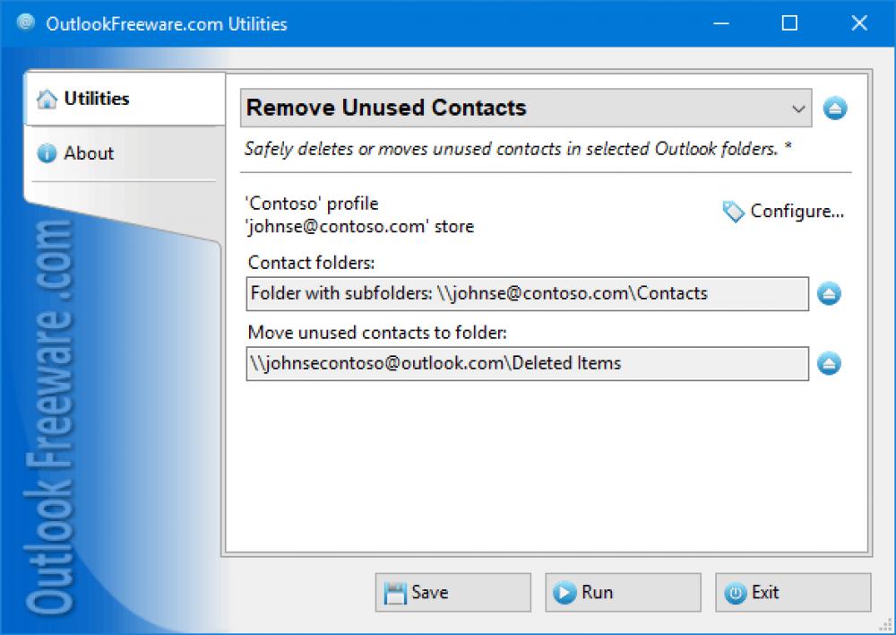 Remove Unused Contacts 4.11 (Freeware 0.30Mb)