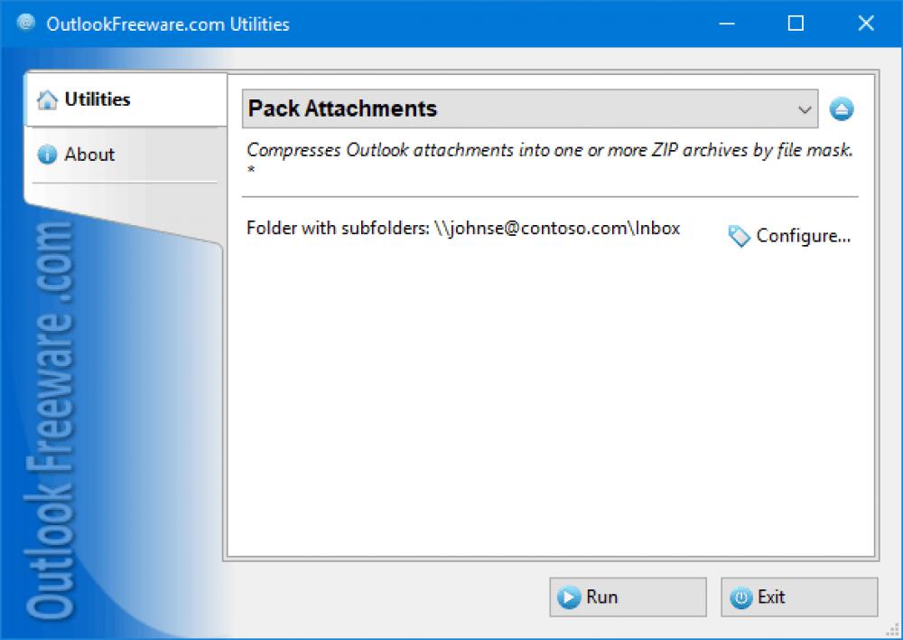 Pack Attachments for Outlook 4.20 (Freeware 0.30Mb)