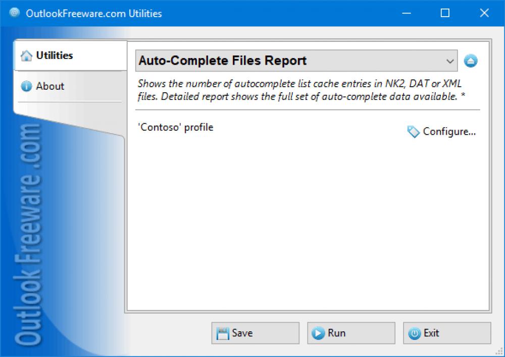 Auto-Complete Files Report 4.11 (Freeware 0.30Mb)
