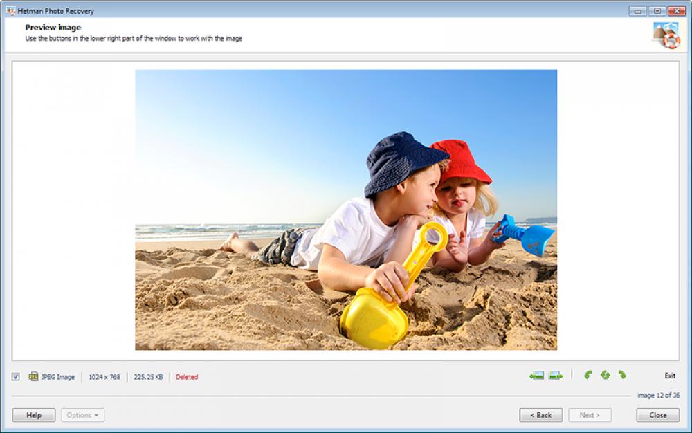 Hetman Photo Recovery 4.5 (Shareware 6.58Mb)