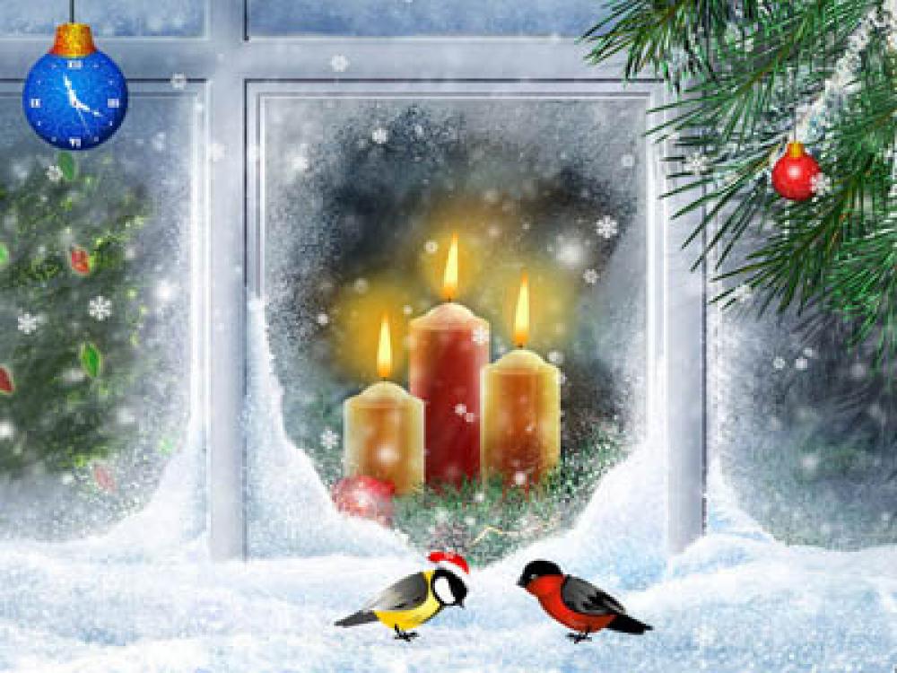 Christmas Candles Screensaver 2.0 (Freeware 3.64Mb)