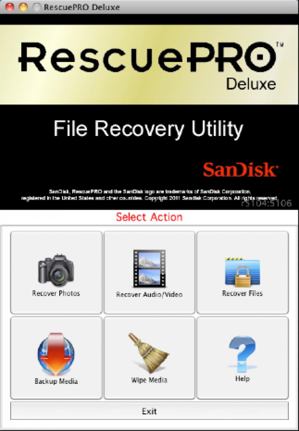 RescuePRO Deluxe for Mac 7.0.7.4 (Demo 15.19Mb)