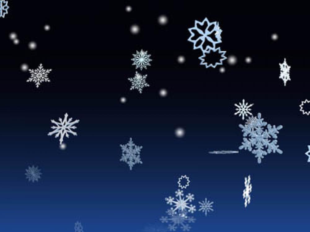 3D Winter Snowflakes Screensaver 2.0 (Freeware 1.61Mb)