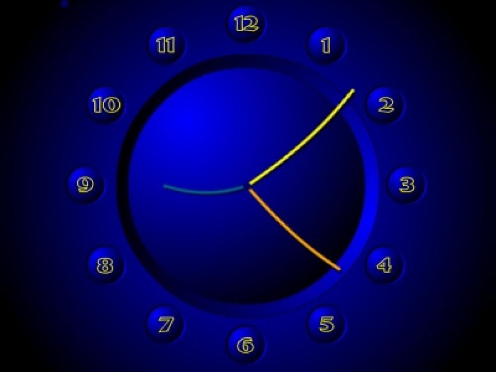 Happy Clock Screensaver 2.2 (Freeware 1.05Mb)