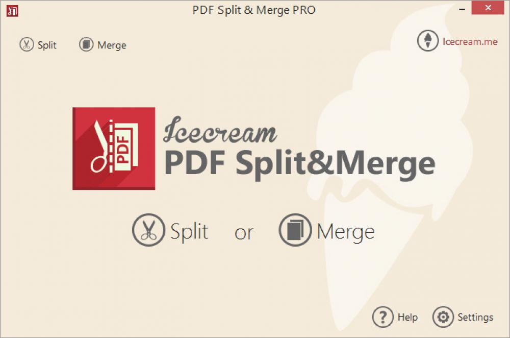 Icecream PDF Split & Merge 3.47 (Shareware 18.90Mb)
