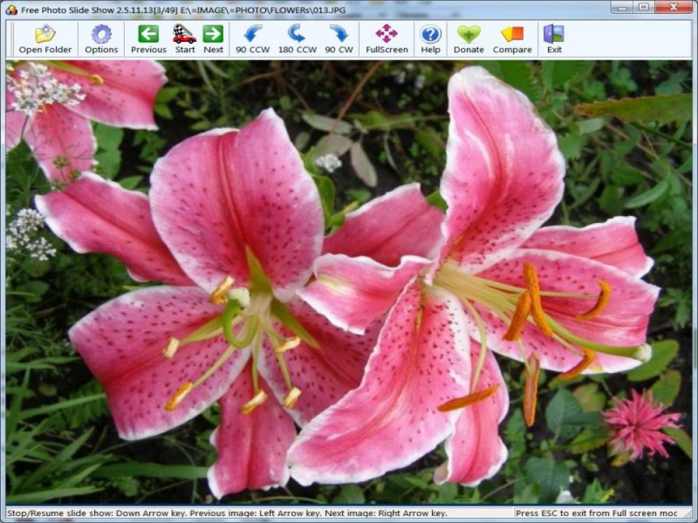 Free Photo Slide Show 2.18.3.30 (Freeware 4.44Mb)