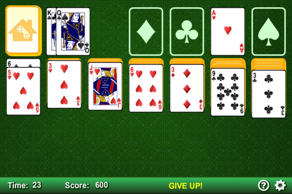 Klondike Solitaire 1.7.0 (Freeware 0.29Mb)