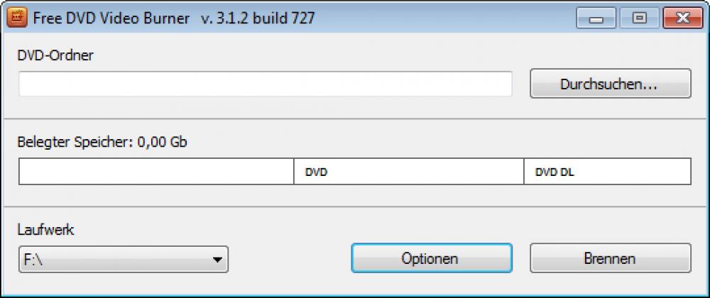 Free DVD Video Burner 3.2.39.518 (Freeware 14.66Mb)