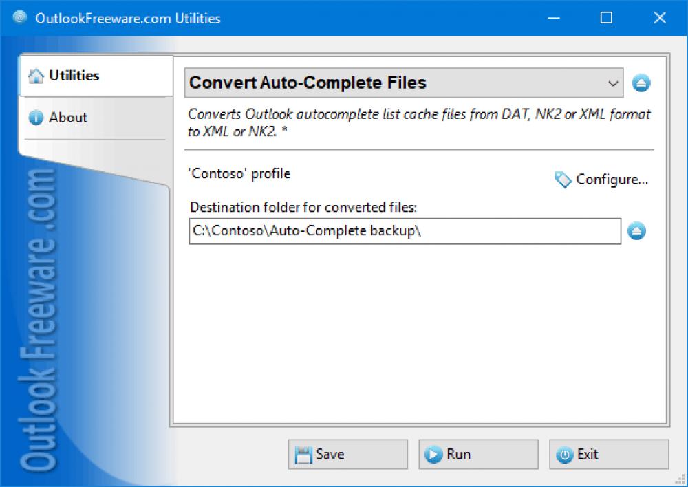 Convert Auto-Complete Files 4.11 (Freeware 0.30Mb)