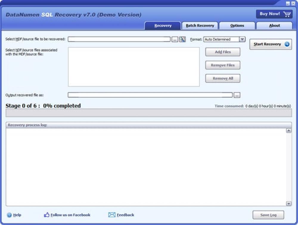 DataNumen SQL Recovery 7.0 (Shareware 14.85Mb)