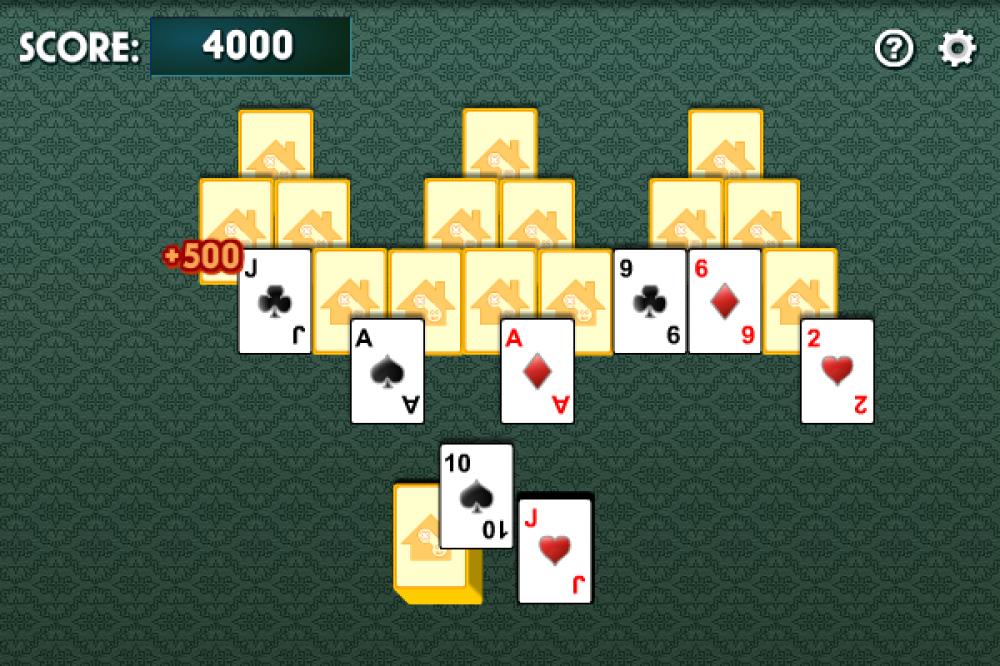 Tri Peaks Solitaire 1.4.2 (Freeware 0.29Mb)