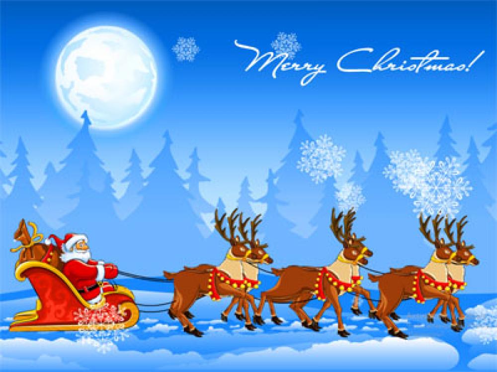 Christmas Sleigh Screensaver 2.0 (Freeware 4.26Mb)