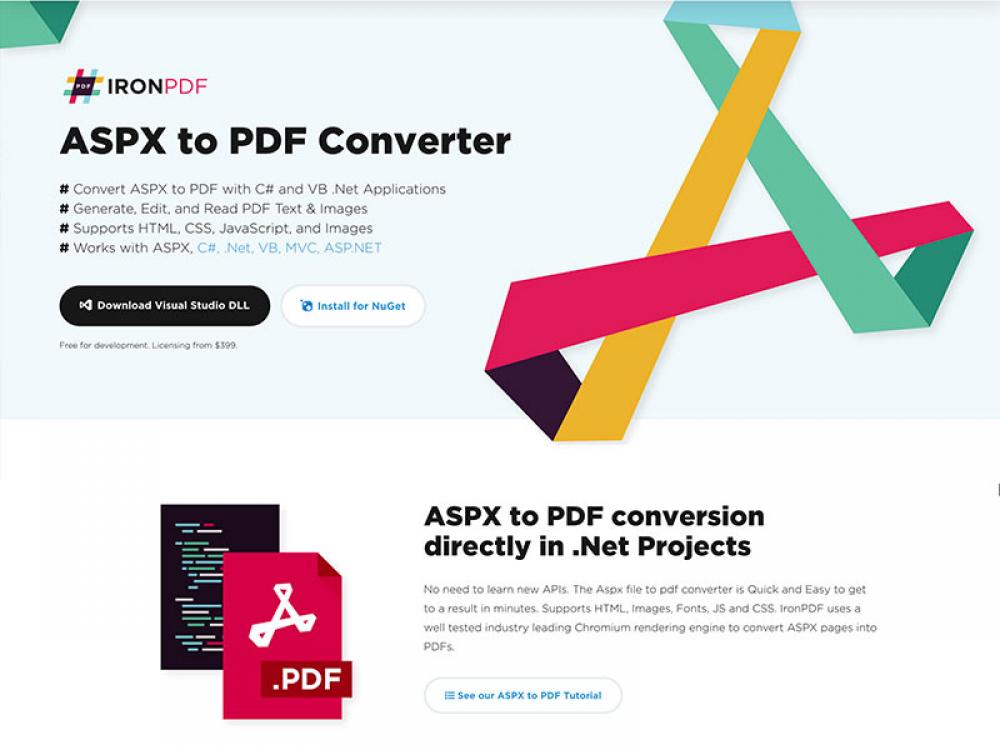 ASPX to PDF Converter 2022.3.5084 (Shareware 16.53Mb)