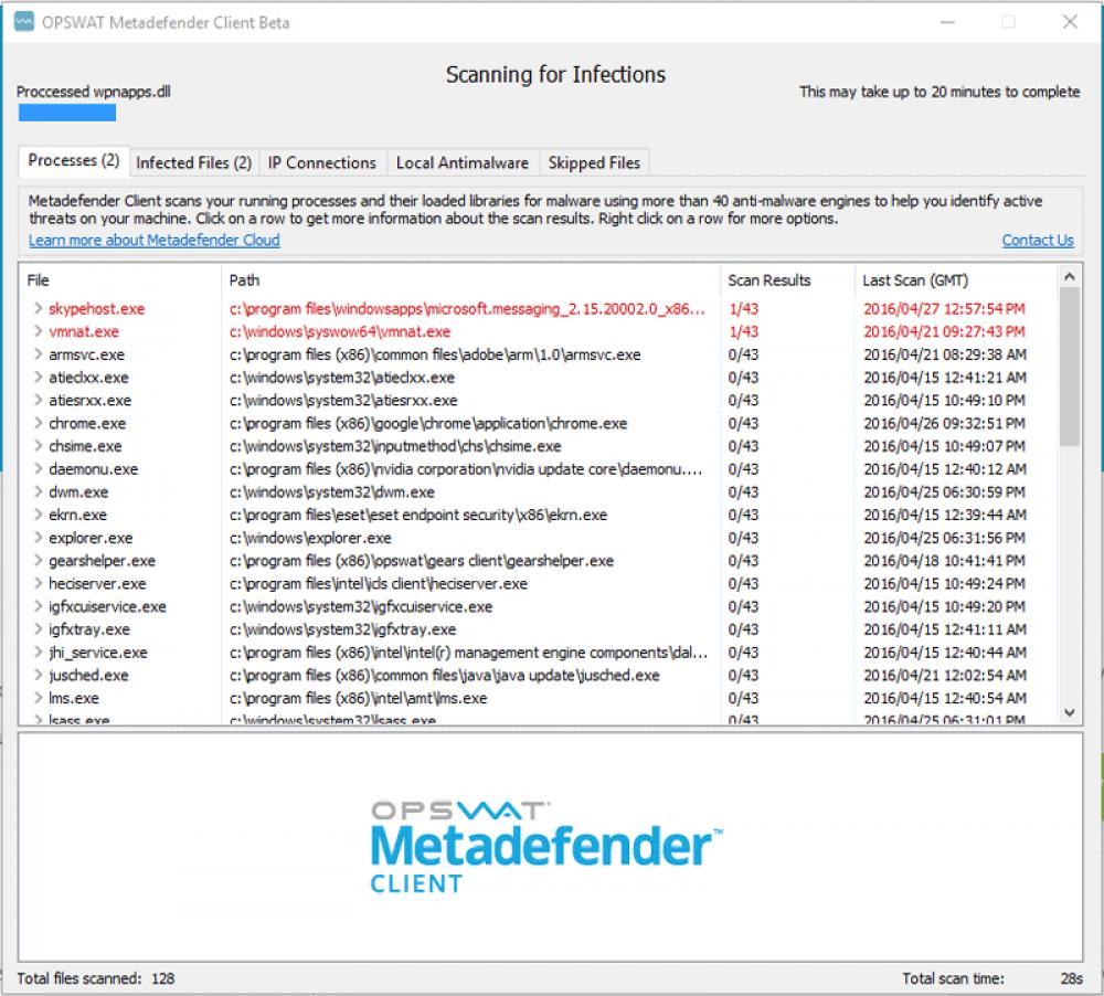 Metadefender Cloud Client 4.0.14.218 (Freeware 37.23Mb)