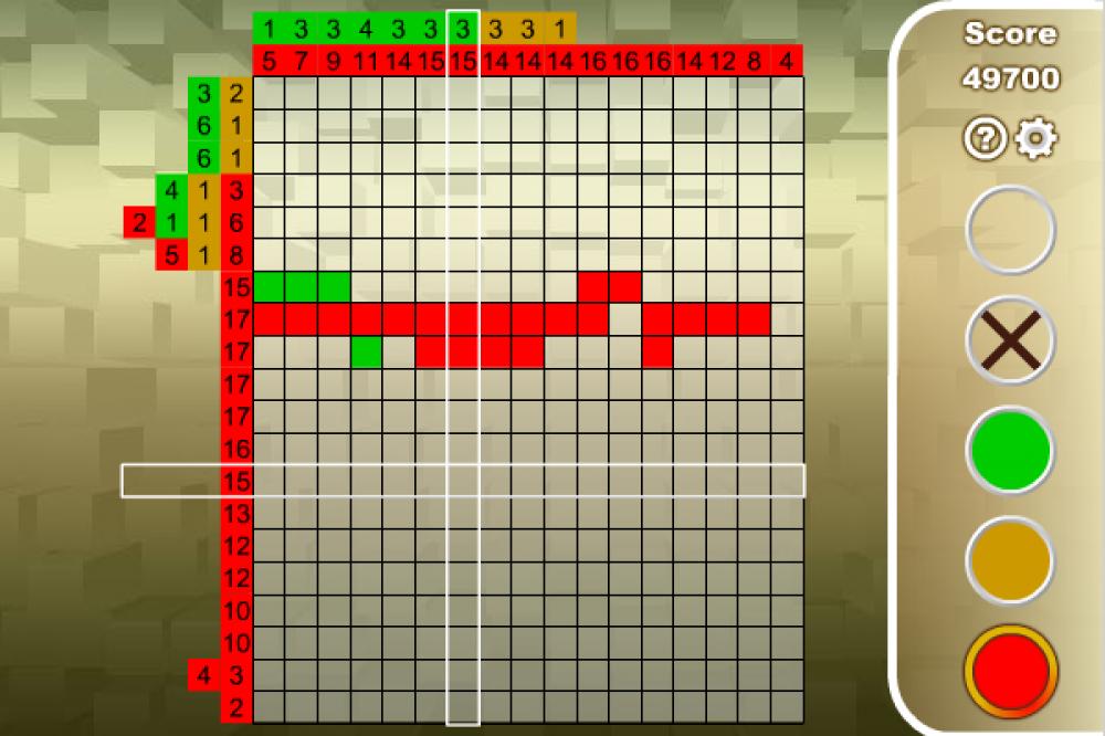 Nonogram 1.6.1 (Freeware 0.28Mb)