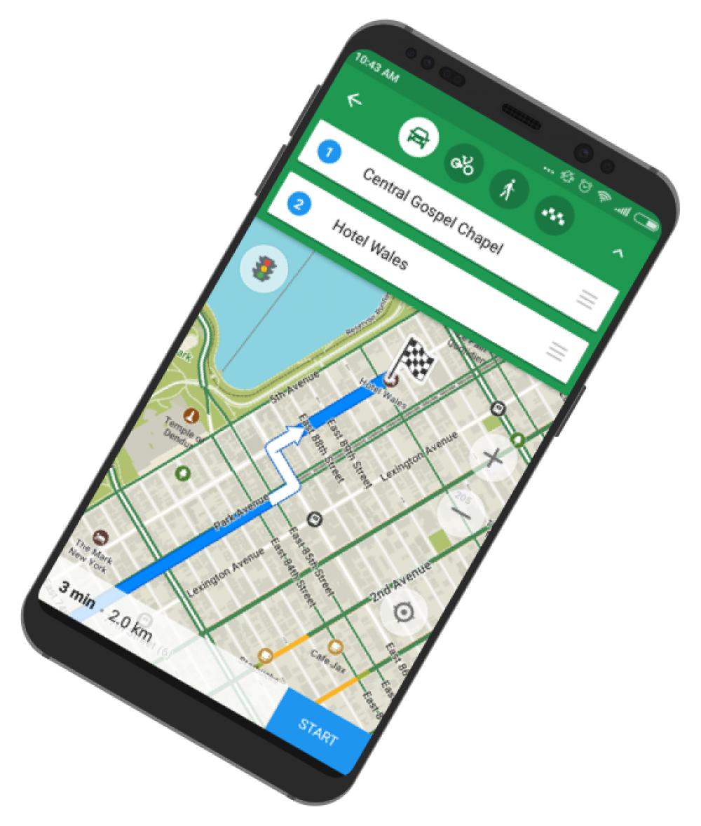 MAPS.ME for Android 8.3.6-Google (Freeware 75.00Mb)