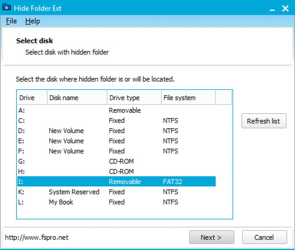 Hide Folder Ext 1.5 (Shareware 2.98Mb)