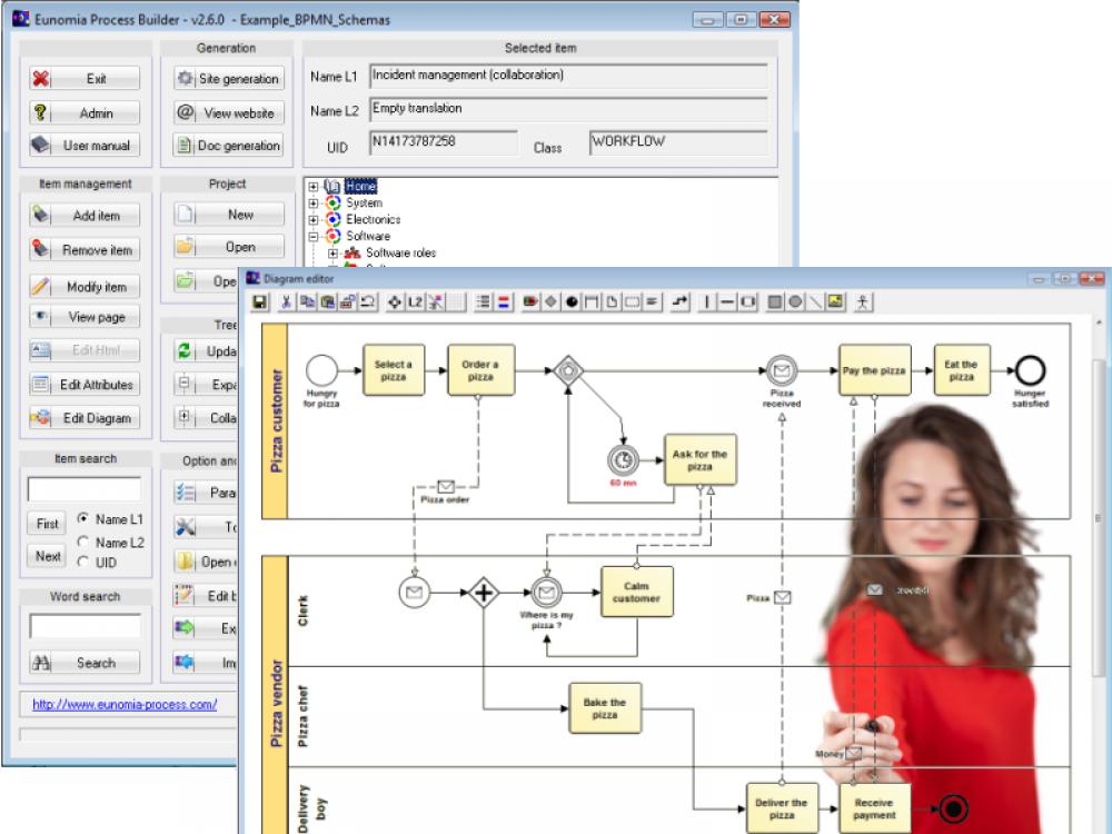 Eunomia Process Builder 2.8.4 (Shareware 29.47Mb)