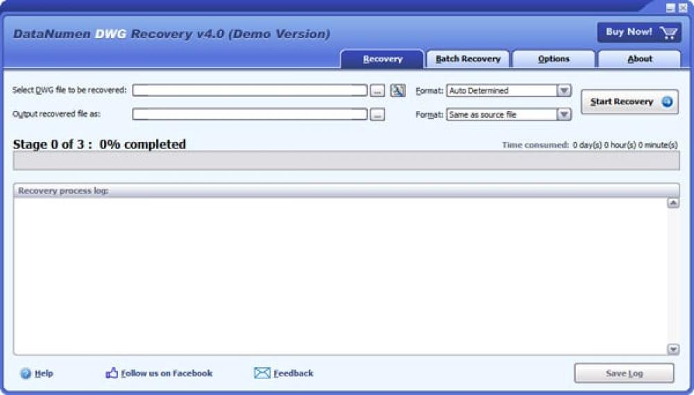 DataNumen DWG Recovery 3.2 (Shareware 60.71Mb)
