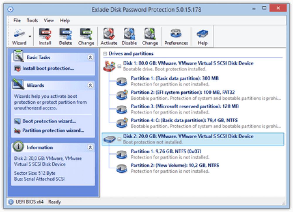 Disk Password Protection 5.3.2 (Shareware 17.05Mb)
