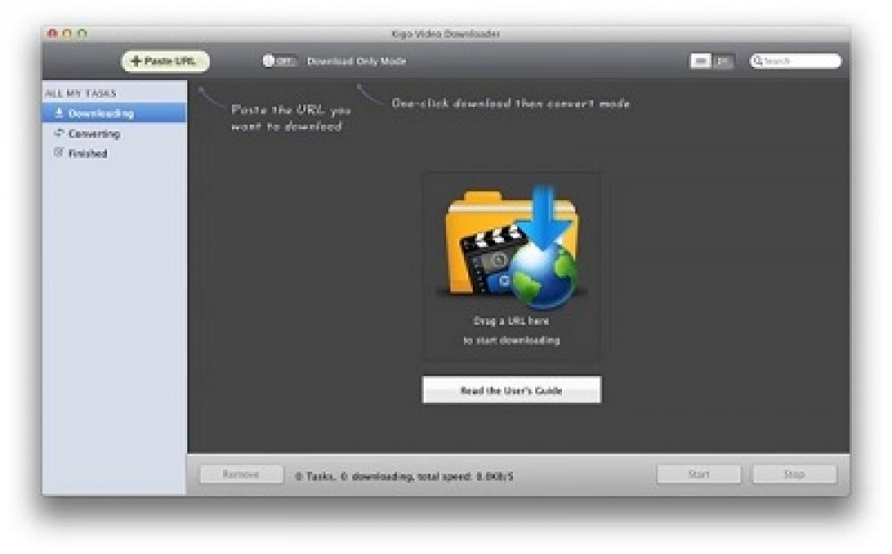 Kigo Video Downloader for Mac 1.0.2 (Freeware 29.54Mb)