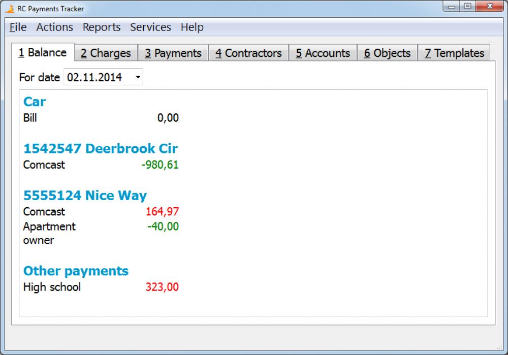 RC Payments Tracker 1.3.3 (Shareware 10.81Mb)