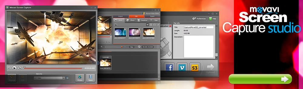 Movavi Screen Capture 4 (Shareware 40.19Mb)