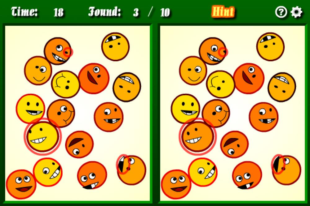 Spot the Difference 1.4.1 (Freeware 0.28Mb)