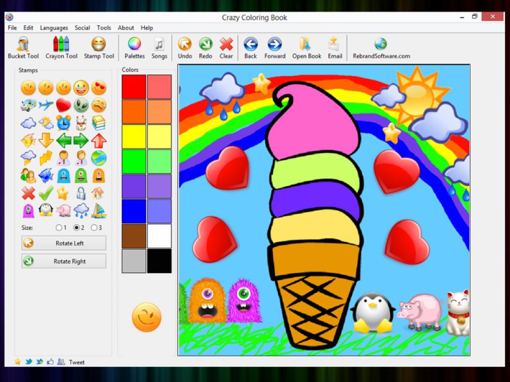 Crazy Coloring Book 2.0 (Shareware 51.73Mb)